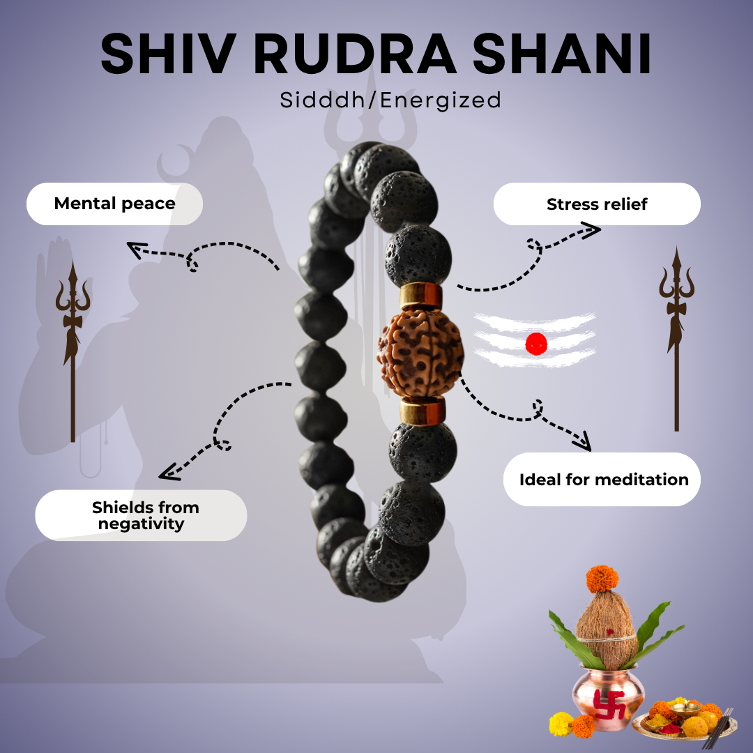 Shiv Rudra Shani Bracelet