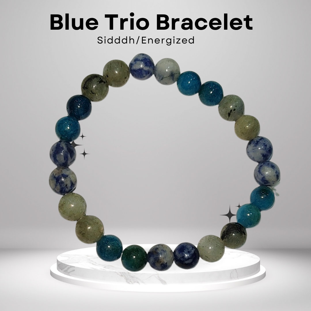 Blue Trio Bracelet