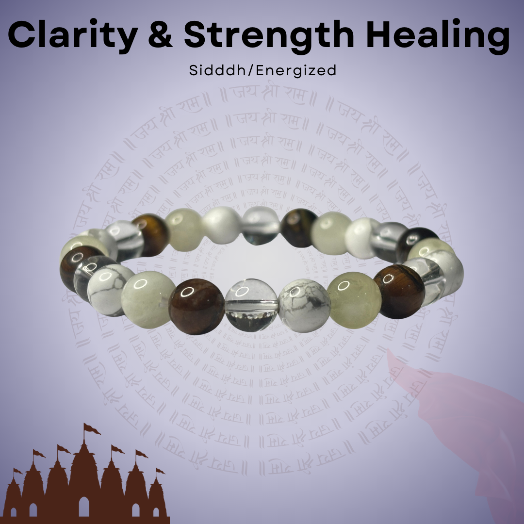 Clarity & Strength Healing Bracelet