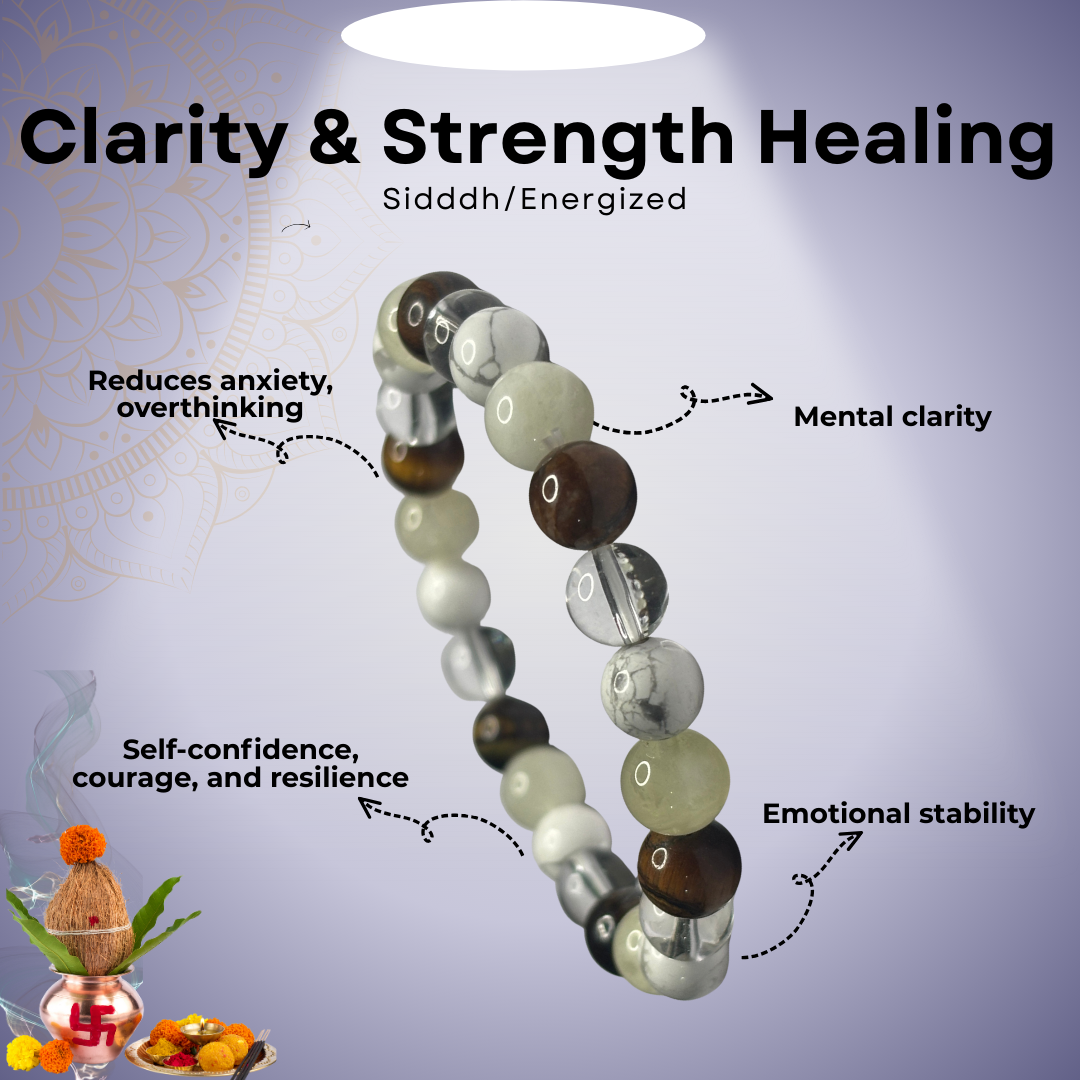Clarity & Strength Healing Bracelet