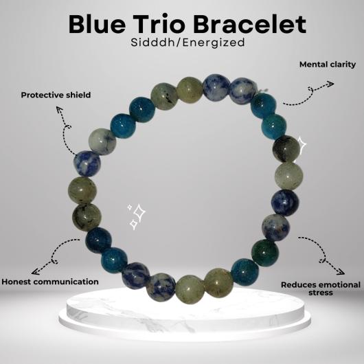 Blue Trio Bracelet