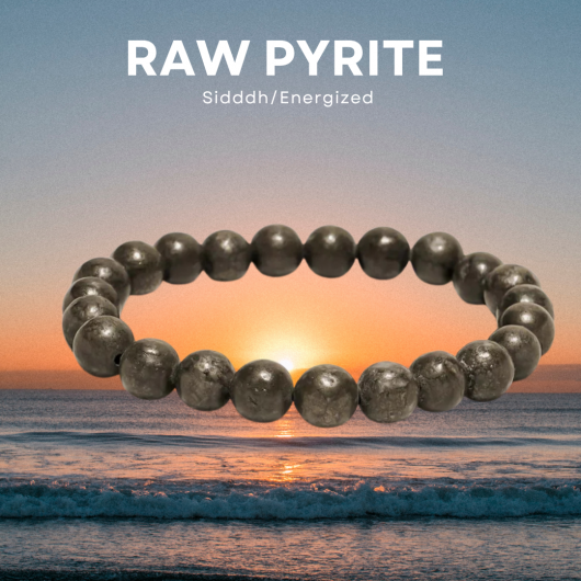 Raw Pyrite  Bracelete 